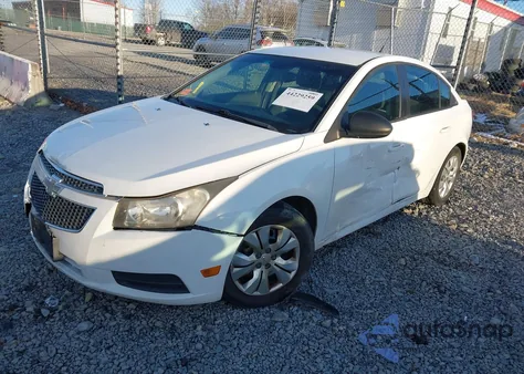 2013 Chevrolet Cruze Ls Auto z USA, uszkodzony, nr VIN 1G1PA5SH9D7255571